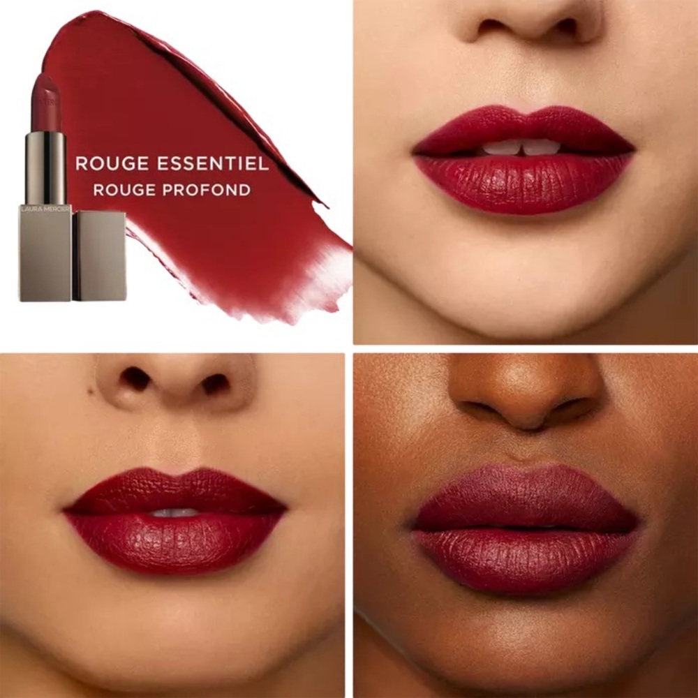 🆕 Laura Mercier Rouge Essentiel Silky Crème lipstick💄